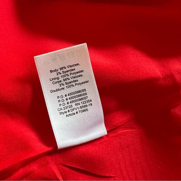 Aritzia Babaton Noah Red Mini Dress - Picture 10 of 10